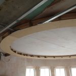 Feature round ceiling for a ANBM house renovation