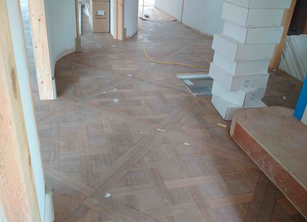 ANBM changing the flooring for a house renovation